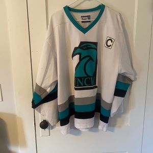 Inaugural season(2005) UNCW hockey Jersey-number 10.